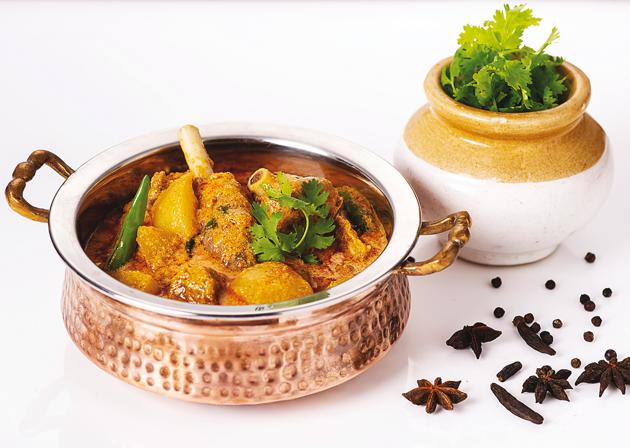 Dosakai mamsam is a flavourful dish Dosakai mamsam is a flavourful dish