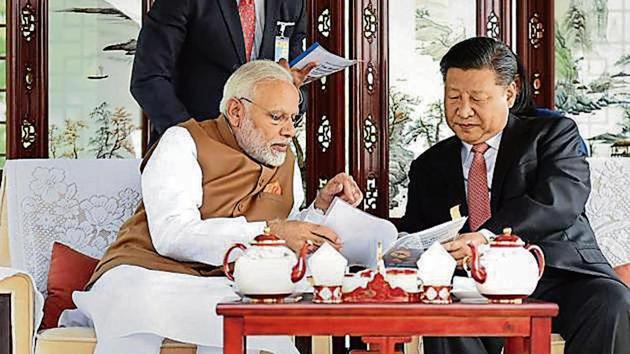 PM Narendra Modi and Chinese President Xi Jinping had committed to cooperating on counter terrorism in Wuhan.(PTI File Photo)