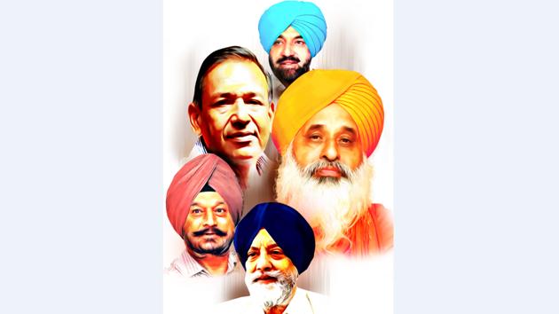 (Clockwise from top) Kahan Singh Pannu, chairman of Punjab Pollution Control Board (PPCB); Baba Balbir Singh Seechewal, environmentalist; IS Paul, chairman of Drish Shoes; Birinderjit Singh, environment engineer who worked in the PPCB and Sachit Jain, chairman of CII (northern region).(HT)