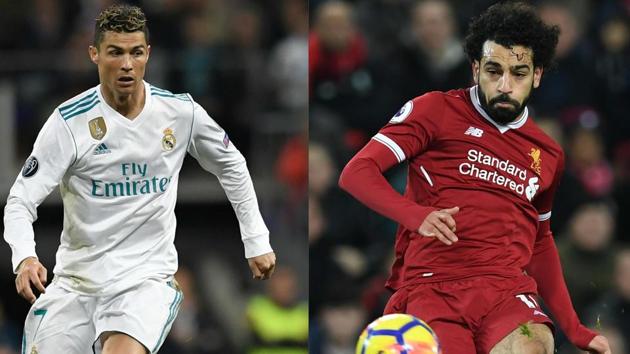 Cristiano Ronaldo and Mohammed Salah will be key men for Real Madrid and Liverpool in the Champions League final.(AFP)