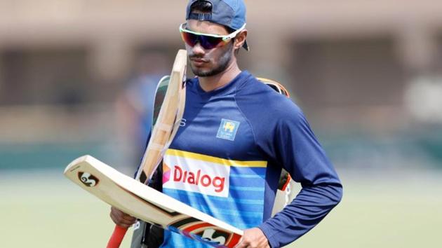 File pic -- Sri Lanka cricket team batsman Dhananjaya de Silva has pulled out of the West Indies tour and the cricket board won’t be naming a replacement for him.(Reuters)