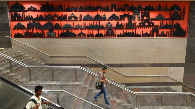 Of the 16 stations on the upcoming section, 14 are underground, and 1.85 lakh passengers are expected to interchange at Hauz Khas, helping reduce the pressure on Rajiv Chowk. The frequency of trains will be five minutes and fifteen seconds during peak hours but depending on demand, shorter intermediate loops with higher frequency may also be introduced after studying traffic patterns. (Vipin Kumar / HT Photo) Of the 16 stations on the upcoming section, 14 are underground, and 1.85 lakh passengers are expected to interchange at Hauz Khas, helping reduce the pressure on Rajiv Chowk. The frequency of trains will be five minutes and fifteen seconds during peak hours but depending on demand, shorter intermediate loops with higher frequency may also be introduced after studying traffic patterns. (Vipin Kumar / HT Photo)