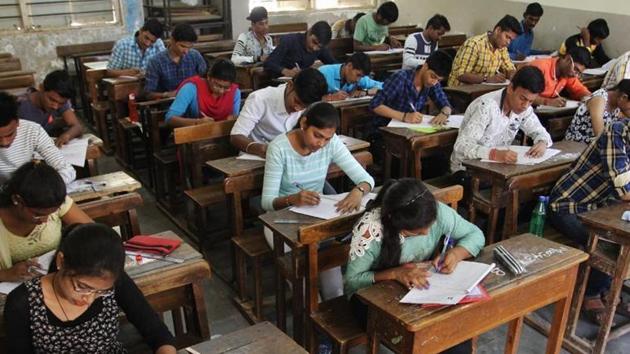 About 130,094 candidates wrote the Class 12 exams that began on March 5 and ended on March 24.(HT Photo)