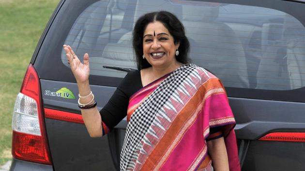 Kirron Kher (HT File) Kirron Kher (HT File)