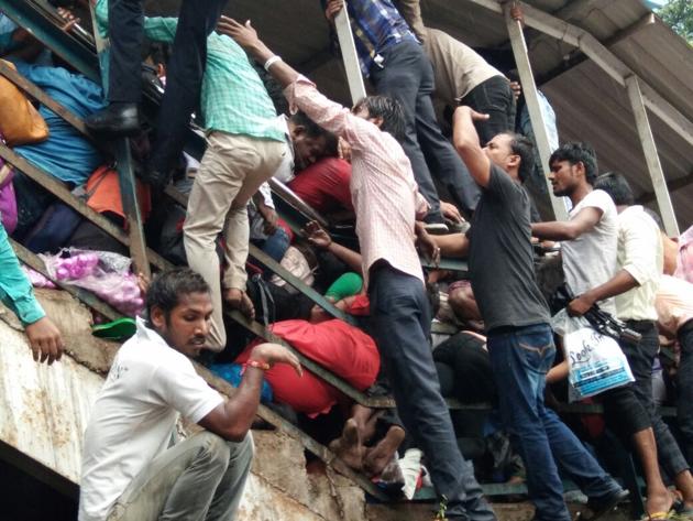 The move comes in the wake of last year’s stampede at Elphinstone Road station which killed 23. (HT file photo) The move comes in the wake of last year’s stampede at Elphinstone Road station which killed 23. (HT file photo)