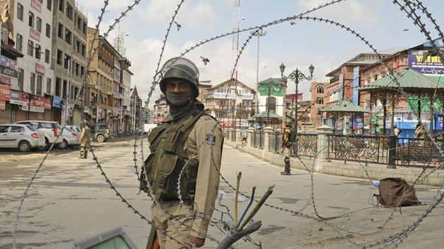 Army personnel detected the infiltration attempt early on Saturday morning.(Waseem Andrabi/HT File Photo)