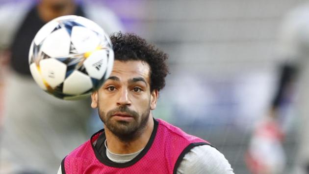Liverpool's Mohamed Salah has scored 10 goals in Champions League this season.(AP)