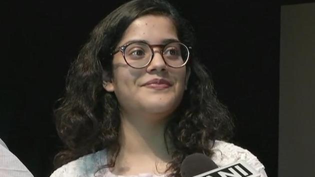 Meghna Srivastava scored 499 marks out of 500 to emerge as the national topper in the Central Board of Secondary Examination’s Class 12 board examination. (ANI) Meghna Srivastava scored 499 marks out of 500 to emerge as the national topper in the Central Board of Secondary Examination’s Class 12 board examination. (ANI)