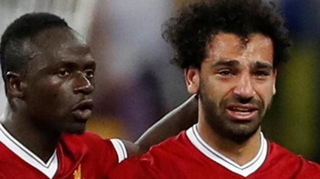 Mohamed Salah was substituted in the first half against Real Madrid in the Champions League Final. (REUTERS) Mohamed Salah was substituted in the first half against Real Madrid in the Champions League Final. (REUTERS)