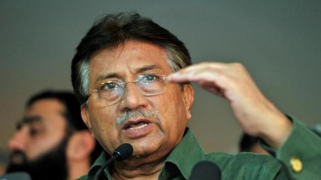 File photo of Pakistan's former president Pervez Musharraf.