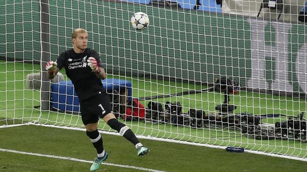 Liverpool goalkeeper Loris Karius looks at the ball as Real Madrid's Gareth Bale scores his side's 3rd goal during the Champions League Final. (AP) Liverpool goalkeeper Loris Karius looks at the ball as Real Madrid's Gareth Bale scores his side's 3rd goal during the Champions League Final. (AP)