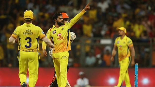 Ravindra Jadeja broke the vital stand between Dhawan and Williamson as he bowled the left-hander for 26. (BCCI) 
