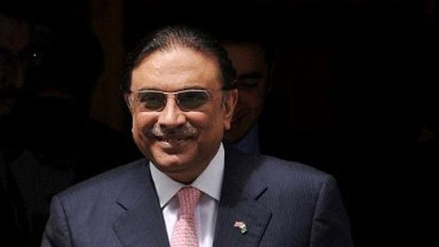 File photo of former Pakistan president Asif Ali Zardari.(AFP Photo)