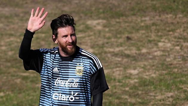 Lionel Messi will be the Argentina captain at the 2018 FIFA World Cup. (REUTERS) Lionel Messi will be the Argentina captain at the 2018 FIFA World Cup. (REUTERS)