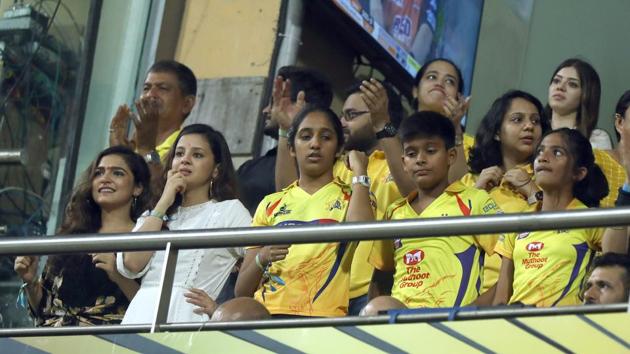 Family members of both teams were seen cheering on the sides during Sunday’s final. (BCCI) 