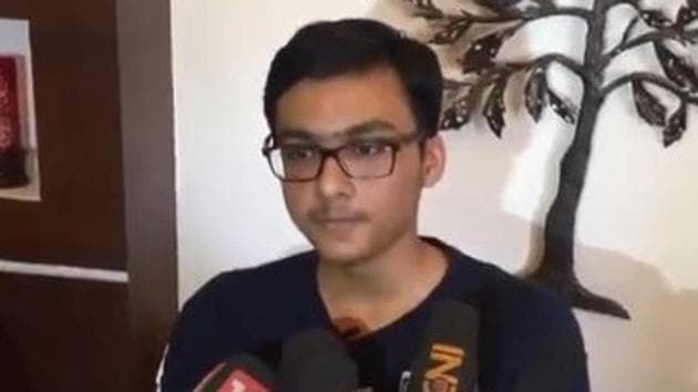 CBSE Class 10 result: Mittal said he studied for at least four to five hours in a day and took a break to resume for another three to four hours.(Twitter)