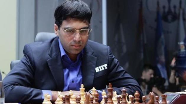 Viswanathan Anand ended up conceding a draw to Levon Aronian in the Altibox Norway chess tournament opener on Tuesday.(File Photo)