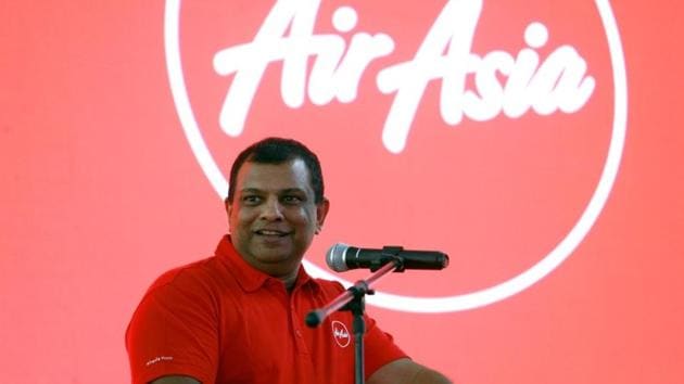 AirAsia Group CEO Tony Fernandes speaks during a news conference at the AirAsia headquarters in Sepang, Malaysia.(REUTERS File Photo)