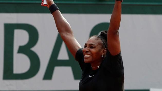 Serena Williams entered the second round of the 2018 French Open with a 7-6(4) 6-4 win over Krystina Pliskova.(REUTERS)