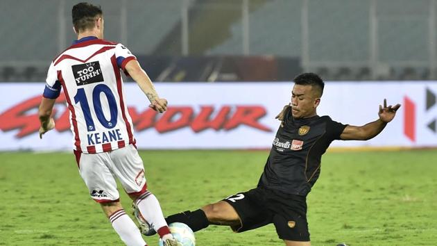 After winning the ISL twice and playing the semi-finals in all three editions, Atletico de Kolkata became ATK in the ISL 2017/18. (PTI) After winning the ISL twice and playing the semi-finals in all three editions, Atletico de Kolkata became ATK in the ISL 2017/18. (PTI)