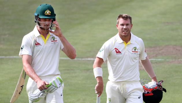 David Warner and Cameron Bancroft are allowed to play in local third-tier club competitions and T20 tournaments overseas despite their bans.(REUTERS)