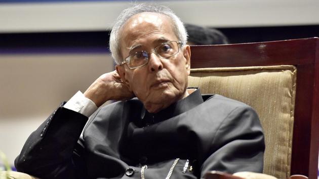 Former president Pranab Mukherjee’s acceptance of an invite from the Rashtriya Swayamsevak Sangh (RSS) to be the chief guest at a function at its headquarters on June 7 has created controversy with a senior Congress leader urging him to reconsider his decision in the interest of secularism. (Sonu Mehta / HT File) 
