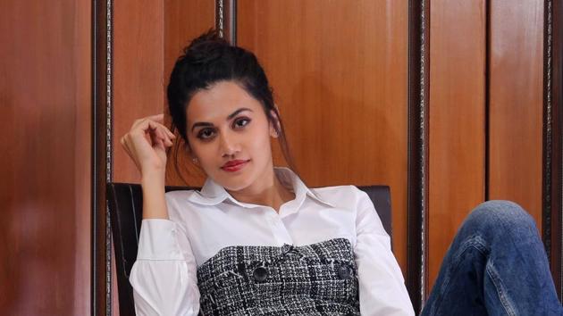 Actor Taapsee Pannu was approached for Honey Trehan’s debut film.(Manoj Varme/ HT Photo)