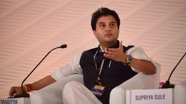 Congress MP Jyotiraditya Scindia was speaking at a panel discussion titled, ‘India at 71: Hits and misses’ following the release of Congress lawmaker and senior lawyer Abhishek Manu Singhvi’s book of writings ‘Straight Talk’. (File Photo) Congress MP Jyotiraditya Scindia was speaking at a panel discussion titled, ‘India at 71: Hits and misses’ following the release of Congress lawmaker and senior lawyer Abhishek Manu Singhvi’s book of writings ‘Straight Talk’. (File Photo)
