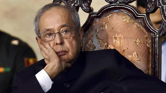 A file photo of former president Pranab Mukherjee (PTI File Photo) A file photo of former president Pranab Mukherjee (PTI File Photo)