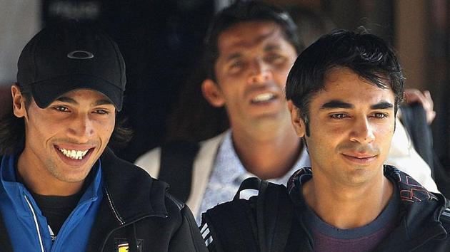 The fact that (left to right) Mohammad Amir, Mohammad Asif and Salman Butt were caught for spot-fixing trashes the theory that high-profile and well-paid cricketers don’t fall in the trap.(Getty Images)