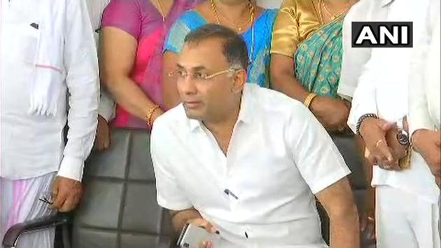 Congress leader Dinesh Gundu Rao said that the people of Bengaluru have blessed the party.(ANI Photo)