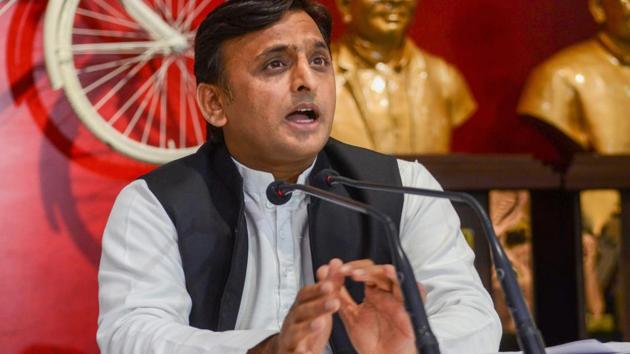 Former Uttar Pradesh chief minister Akhilesh Yadav had moved the estate department for permission to live in the bungalow for two more years on security grounds. (PTI) Former Uttar Pradesh chief minister Akhilesh Yadav had moved the estate department for permission to live in the bungalow for two more years on security grounds. (PTI)