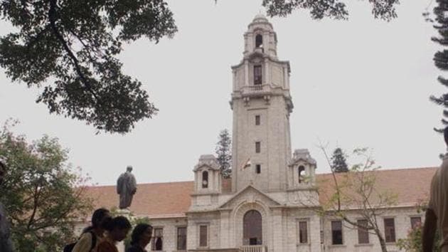 The IISc has been ranked in the 91-100 band of the annual list topped by American universities Harvard, Massachusetts Institute of Technology (MIT) and Stanford, with the UK’s Cambridge and Oxford completing the top five.(Mint/file)