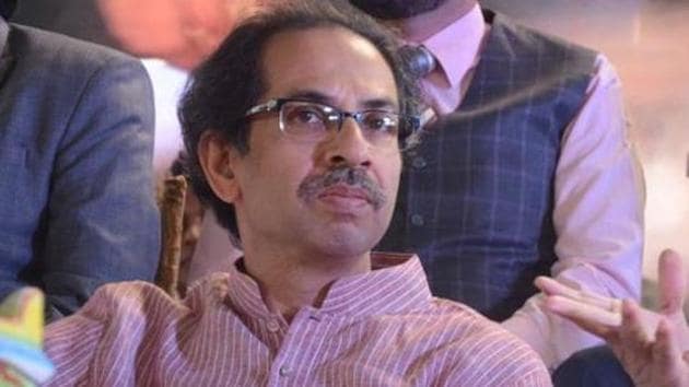 Thackeray said while the Sena never fought Palghar poll before, the only reason it decided to do so now was to give justice to Shrinivas Wanaga, who was “mistreated” by the BJP.(HT File Photo)