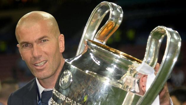 Zinedine Zidane decided to step down as the manager of Spanish La Liga giants Real Madrid on Thursday.(AFP)