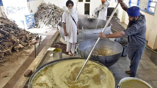 Longowal said the waiver will make the gurdwaras free from this financial burden and the amount, which was paid as GST, will be spent on social welfare. (HT File) Longowal said the waiver will make the gurdwaras free from this financial burden and the amount, which was paid as GST, will be spent on social welfare. (HT File)