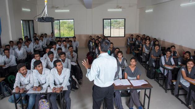 The error was spotted in the textbook meant for English medium students of Class 12, in Gujarat.(Representative image) The error was spotted in the textbook meant for English medium students of Class 12, in Gujarat.(Representative image)