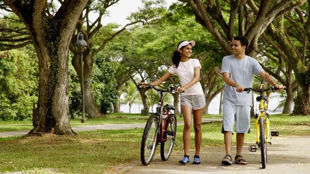 Cycling is great for fitness, but make sure you take necessary precautions in this heat.(Shutterstock) Cycling is great for fitness, but make sure you take necessary precautions in this heat.(Shutterstock)