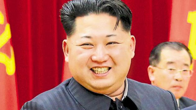 North Korean leader Kim Jong Un attends a ceremony to award party and state commendations to nuclear scientists, technicians, soldier-builders, workers and officials for their contribution.(REUTERS File Photo)