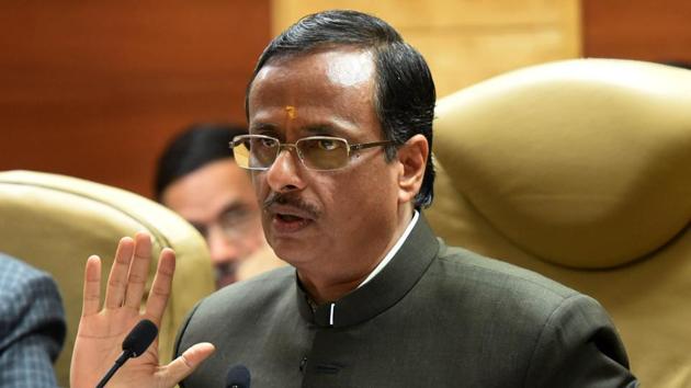 Uttar Pradesh deputy chief minister Dinesh Sharma. (Subhankar Chakraborty/HT File Photo) Uttar Pradesh deputy chief minister Dinesh Sharma. (Subhankar Chakraborty/HT File Photo)