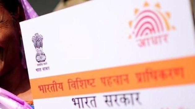 The Delhi high court bench also said it differed from an earlier Madras high court ruling which had said that the Aadhaar card could not be used as proof of age.(Pradeep Gaur/Mint File Photo)