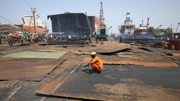 Ship breakers globally bought 25.2 million deadweight tonnes (dwt) of vessels upto early July, against 33.8 million dwt all of last year, with Bangladesh being the largest buyer, according to shipping services firm Clarkson. “Everyone thought prices will improve and bought a lot, but now they are sitting on huge inventories,” said Islam. “It will be a disaster in the coming months”, he adds. (Amit Dave / REUTERS)