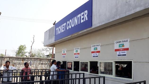 Going by the sale of tickets, there is not much enthusiasm among cricket lovers for the first T20 match. (HT Photo)