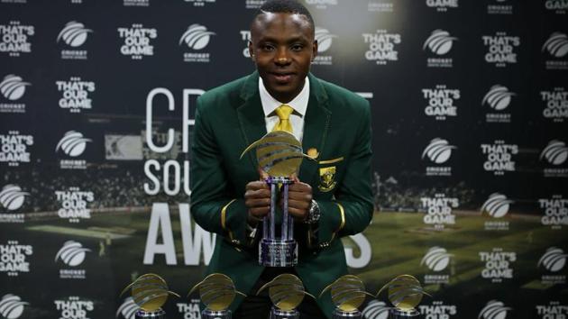 Kagiso Rabada collected a total of six trophies at the Cricket South Africa awards. (Twitter: @OfficialCSA) Kagiso Rabada collected a total of six trophies at the Cricket South Africa awards. (Twitter: @OfficialCSA)