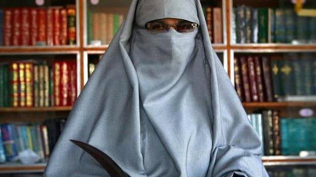Asiya Andrabi, chief of the Dukhtaran-e-Milat (Daughters of the Muslim Faith). (HT File Photo) Asiya Andrabi, chief of the Dukhtaran-e-Milat (Daughters of the Muslim Faith). (HT File Photo)