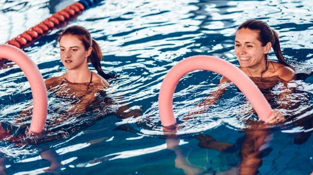 Water workouts are the way to go this summer if you want to beat the heat and get in shape.(iStockphoto) Water workouts are the way to go this summer if you want to beat the heat and get in shape.(iStockphoto)