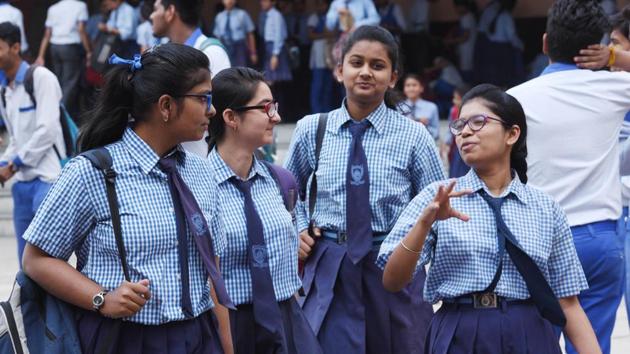 Students of Class 12 come out from the examination centre after appearing for their Maths exam at Cathedral Sr. School in Lucknow. (Subhankar Chakraborty/HT File Photo) Students of Class 12 come out from the examination centre after appearing for their Maths exam at Cathedral Sr. School in Lucknow. (Subhankar Chakraborty/HT File Photo)