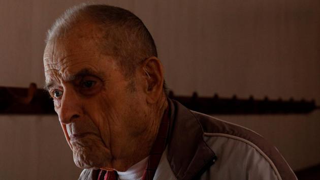 Former coal miner Paul Hylton, who has black lung disease, leaves after Sunday services. Crum, whose own family worked the mines for a century, said many of these people face a lifetime unable to work, inundated with medical bills. “Any kind of asset or financial stability you would take away from these miners and their families would be devastating,” he said. (Brian Snyder / REUTERS) Former coal miner Paul Hylton, who has black lung disease, leaves after Sunday services. Crum, whose own family worked the mines for a century, said many of these people face a lifetime unable to work, inundated with medical bills. “Any kind of asset or financial stability you would take away from these miners and their families would be devastating,” he said. (Brian Snyder / REUTERS)