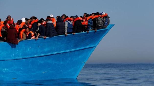 Tunisians and migrants regularly try to cross the Mediterranean to seek a better future in Europe. (Reuters/Representative image) Tunisians and migrants regularly try to cross the Mediterranean to seek a better future in Europe. (Reuters/Representative image)