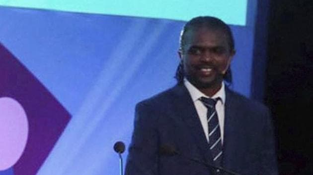 Nwankwo Kanu was in Russia to play a friendly match organised by FIFA.(PTI)